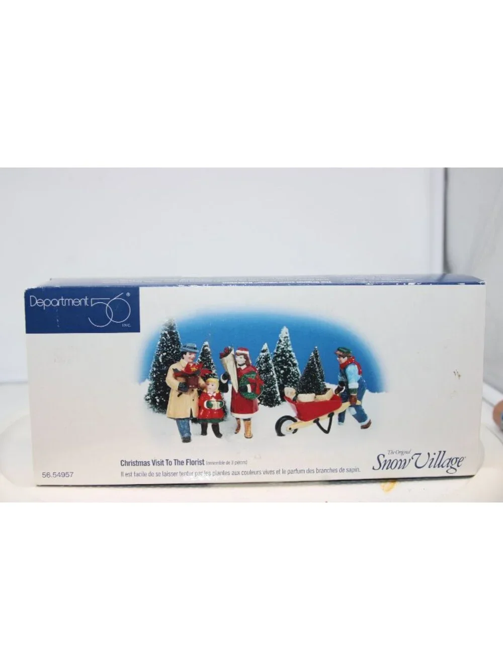 Dept 56 Snow Village - Christmas Visit to the Florist
